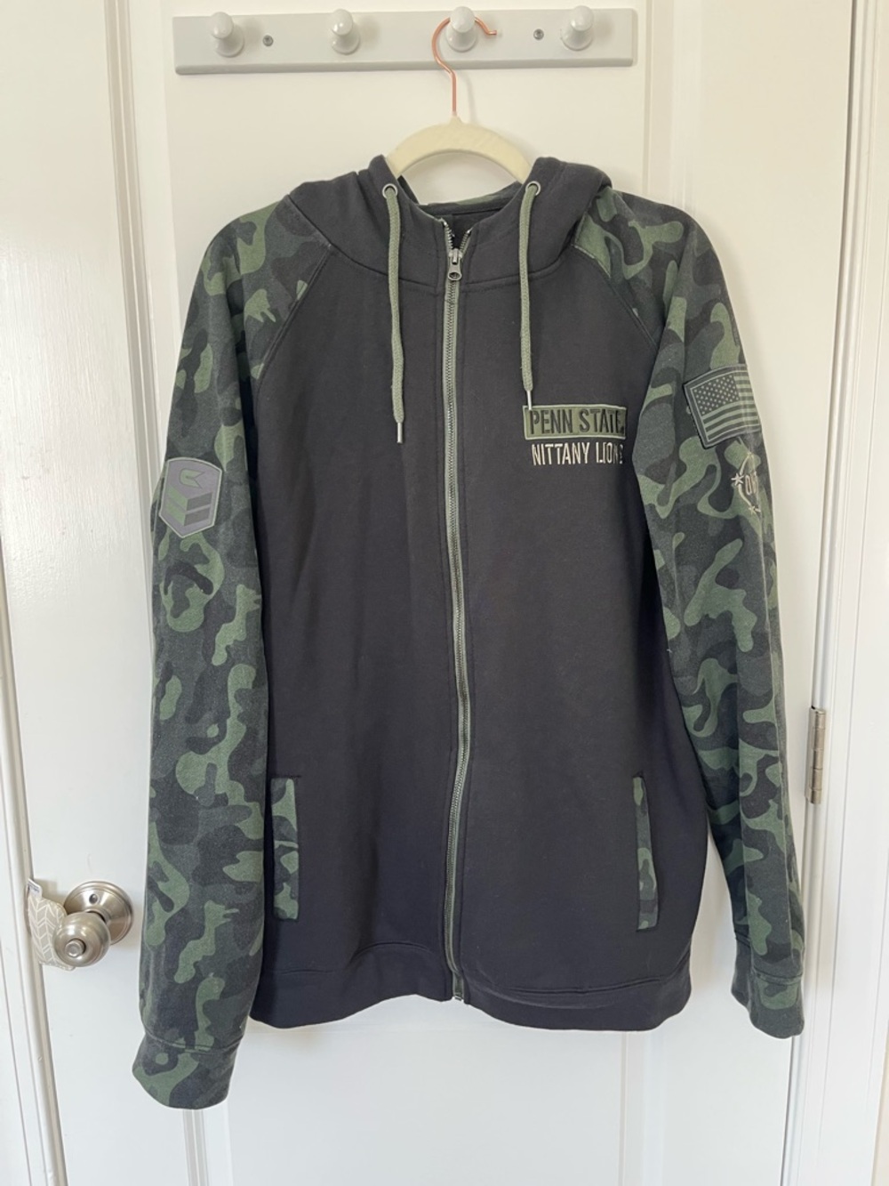 Men’s Colosseum Penn State Nittany Lions OHT military appreciation camo hoodie